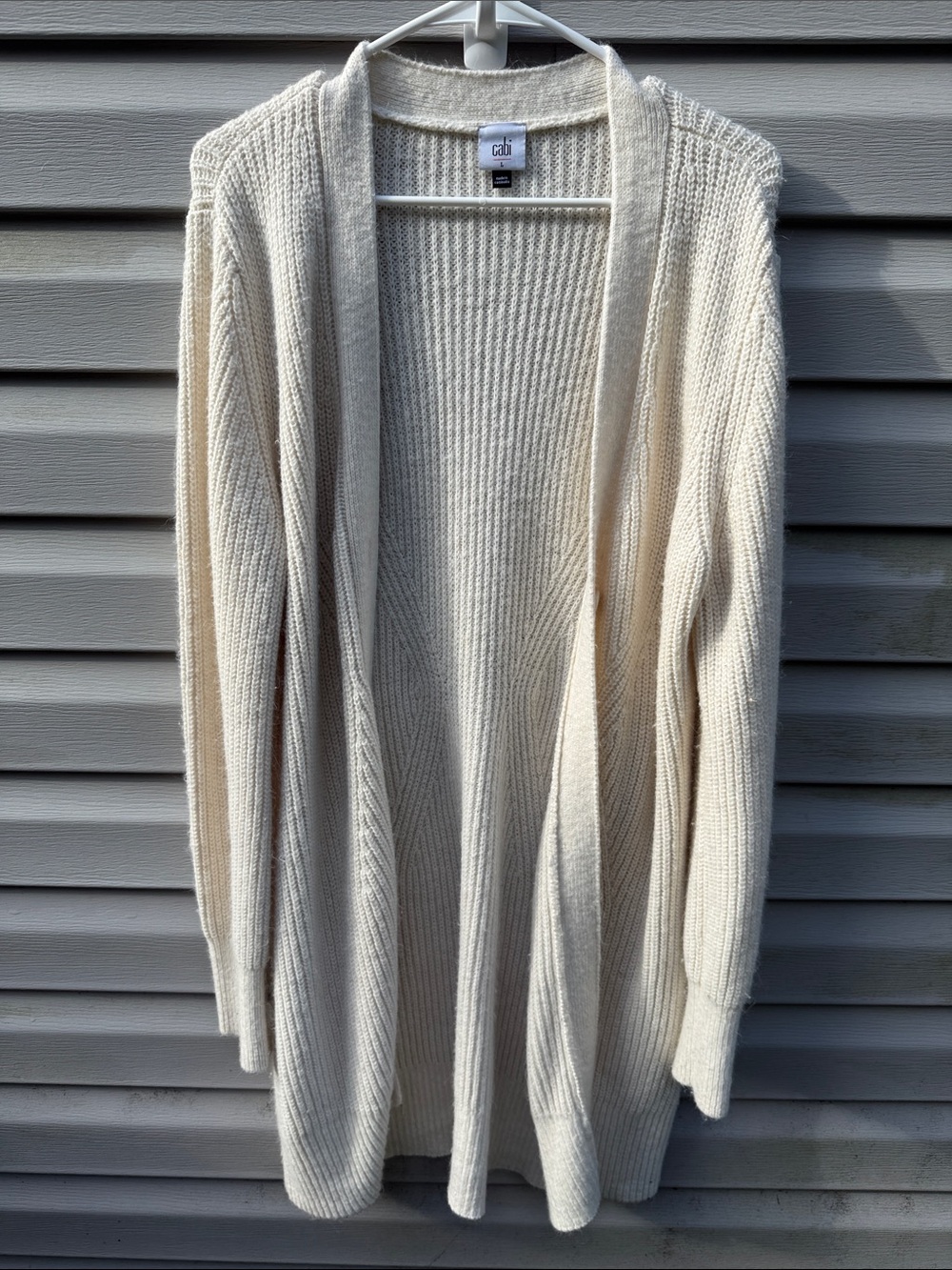 Cabi | Book Club Cardigan Duster Sweater size Large style 4099